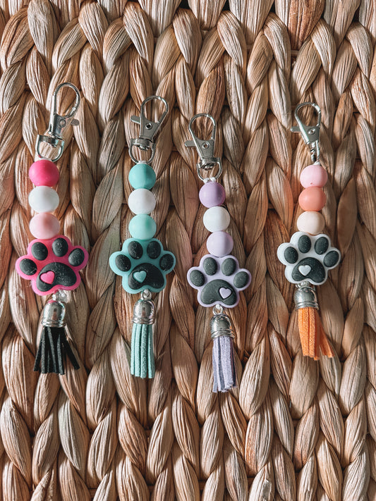 Hart Strings Keychain - Dog Paws