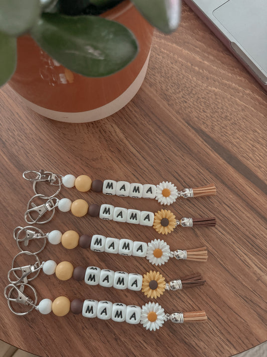 Hart Strings Keychain - Mama Yellow Daisy